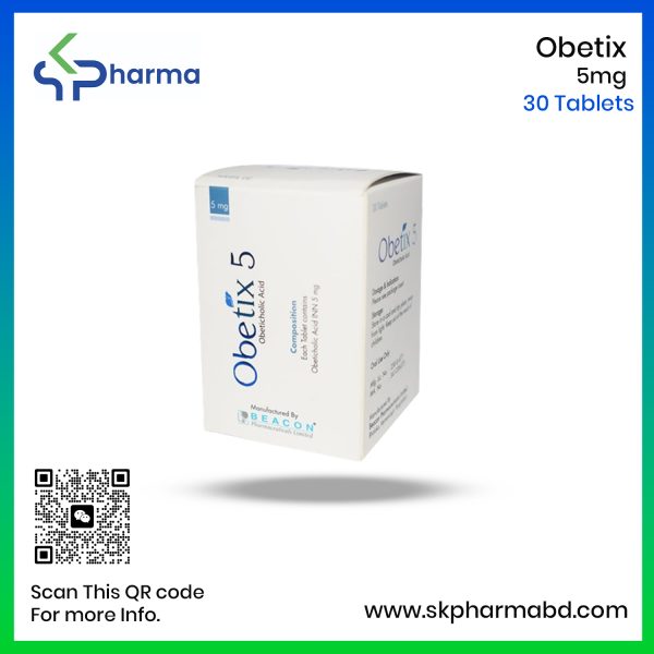 Obetix 5 Mg (Obeticholic Acid)