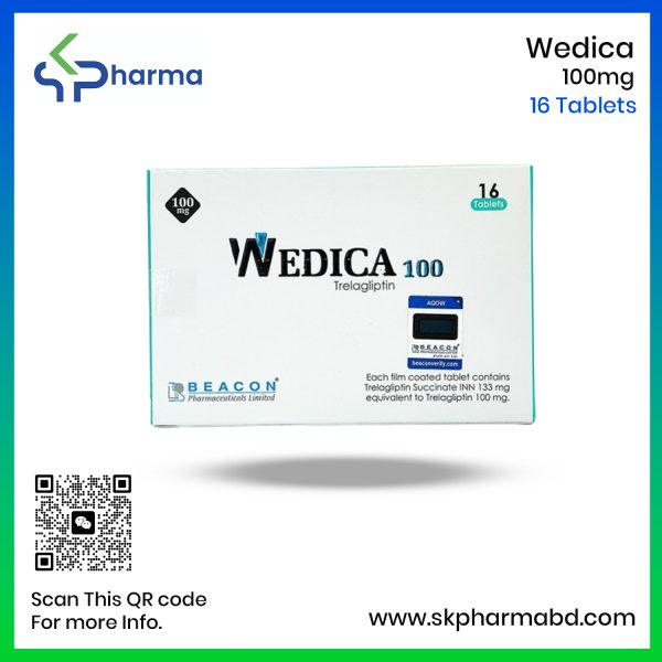 Wedica 100 Mg (Trelagliptin Succinate)