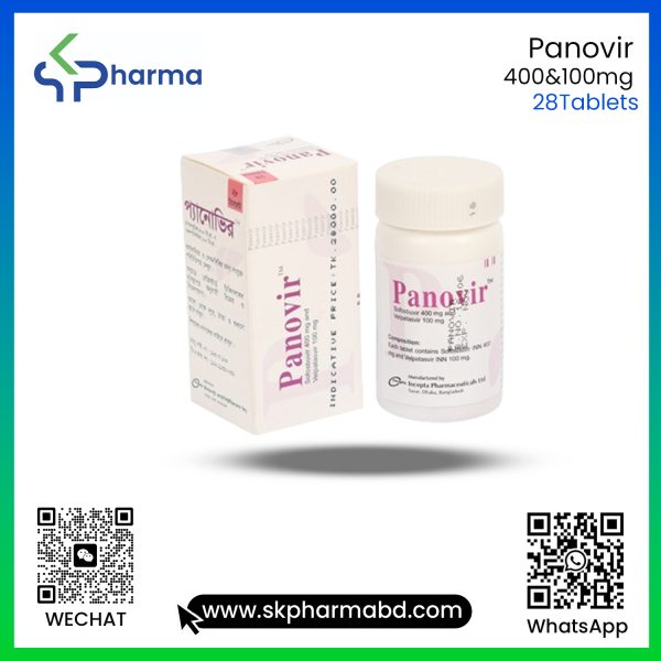 Panovir 400 + 100 Mg (Sofosbuvir & Velpatasvir)